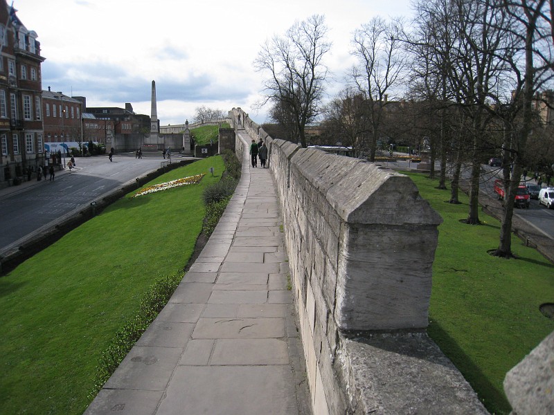 2011 UK England York 0580.jpg - A visit to Newcastle England for a company audit allowed time to visit the city of York. Train rides, train museum, walled city, large churches.